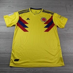 2018 Adidas ClimaLite Columbia Futbol Russia World Cup Soccer Jersey Men's XL